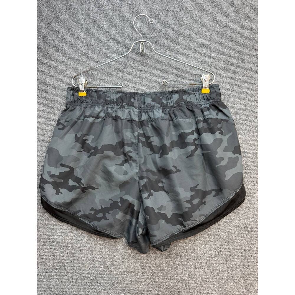 Athletic Works Girls XL 16-18 Gray Camo Running Shorts Lined Pockets - Picture 6 of 7